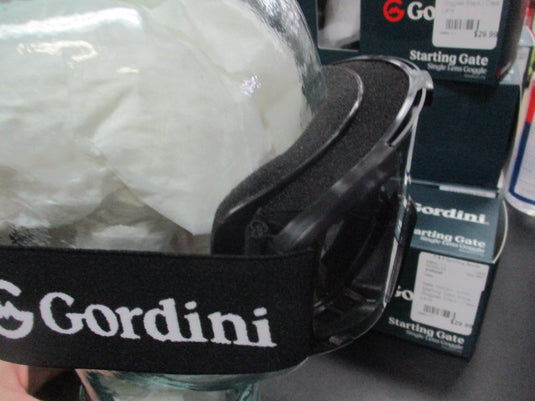 New Gordini Junior Starting Gate Snow Goggles Black / Clear Lens