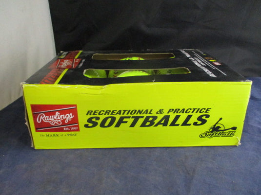 Rawlings 11" Recreational & Practice Softballs - 6 Pack