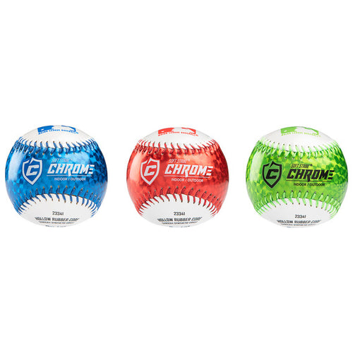 New Franklin MLB Soft Strike Chrome Teeball - 3 Pack