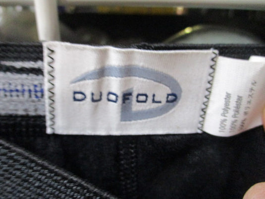 Used Black Duofold Thermal Pants Adult Size XL