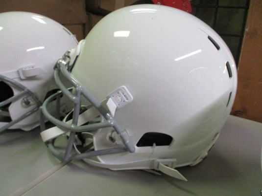 New Xenith X2E+ Varsity White Helmet & Grey XRS-21X Facemask/Adaptive Fit Large