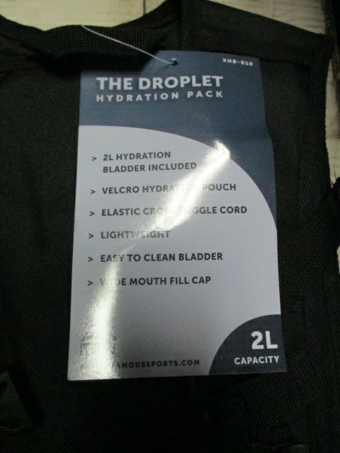 New WFS 2 Liter Droplet Hydration Pack
