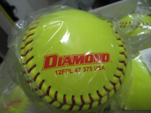 Load image into Gallery viewer, New Diamond Flyer Fastpitch USA 12&quot; - 1 Dozen .47 COR
