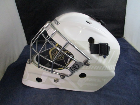 Used Warrior Ritual F1 Goalie Helmet Youth Size 0/Small