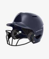 New EvoShield Scion Batting Helmet w/ Mask Navy Youth S/M