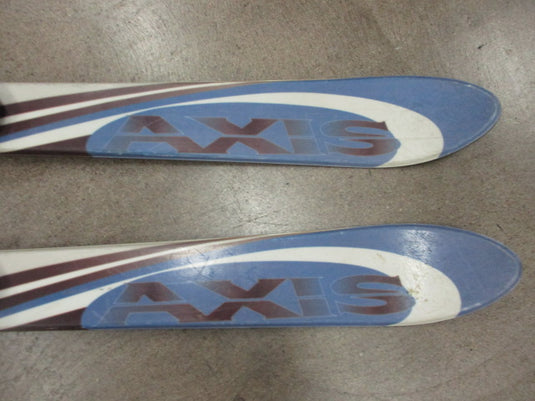 Used Axis Team Carve V3 Downhill Skis 110cm With Marker 4.5 Bindings