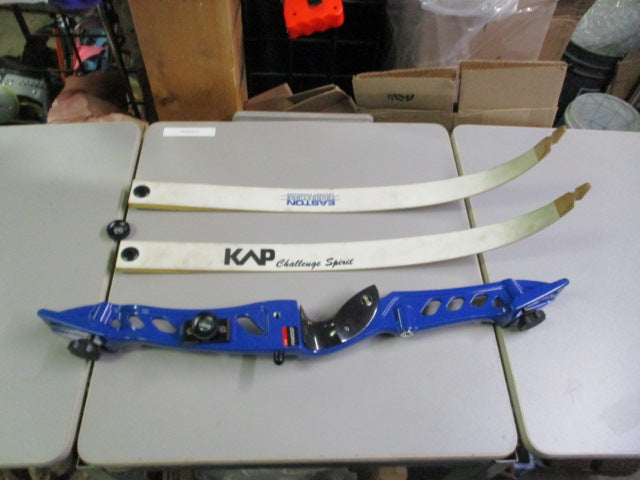 Load image into Gallery viewer, Used Easton KAP Challenge Spirit Pro Style Olympic Bow w/ Sight - 64&quot; - 12 lb
