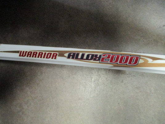 Used Warrior Alloy 2000 Women's Complete Lacrosse Stick -  missing cap