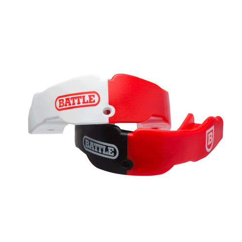 New Battle Football Mouthguard 2-Pack -Red- Youth Ages 10 & Under
