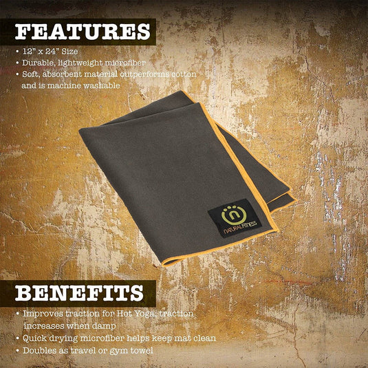 New Natural Fitness Yoga Hand Towel