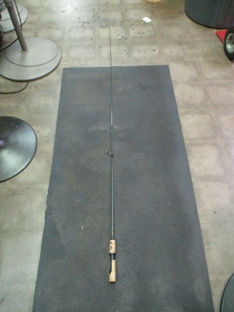 Load image into Gallery viewer, Used Bass Pro SHop Wally Marshall Fishing Rod - 71&quot; - cut handle
