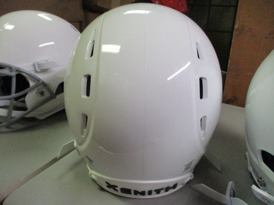 New Xenith X2E+ Varsity White Helmet & Grey XRS-21X Facemask/Adaptive Fit Small