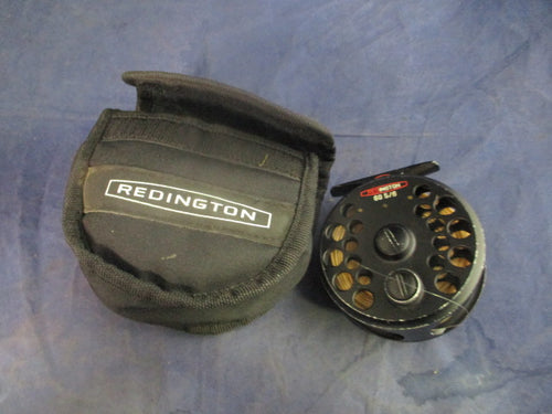 Used Redington GD 5/6 Fly Reel w/ Line & Case