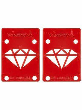 New Diamond Rise and Shine Risers 1/8" Set - Red