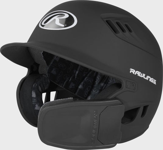 New Rawlings R16 Reverse Matte Grey Batting Helmet Youth Size Junior