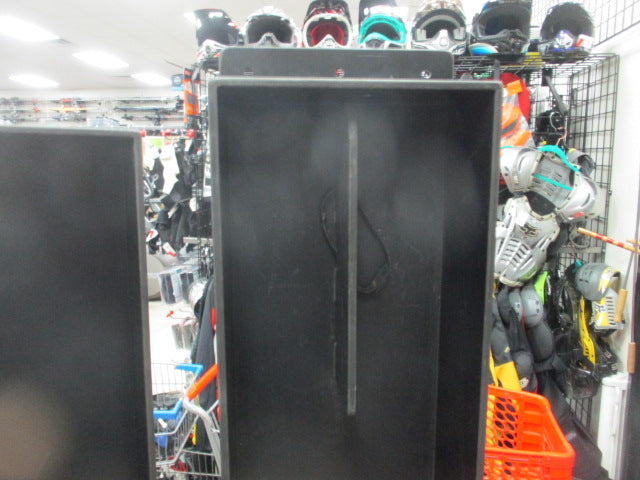 Load image into Gallery viewer, Used Black Standing Ski Storage (Holds 2 Pairs of Skis)
