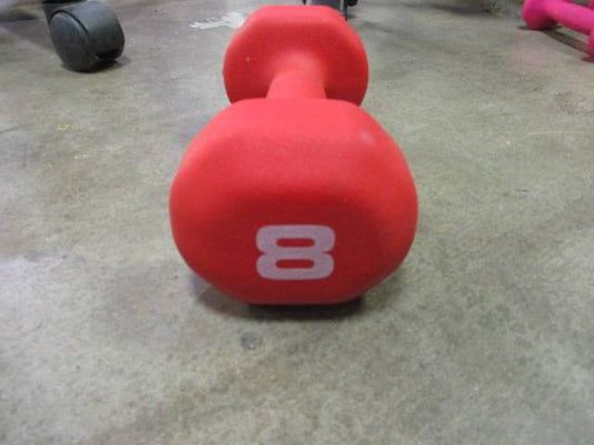 Used 8lb Neoprene Dumbbell