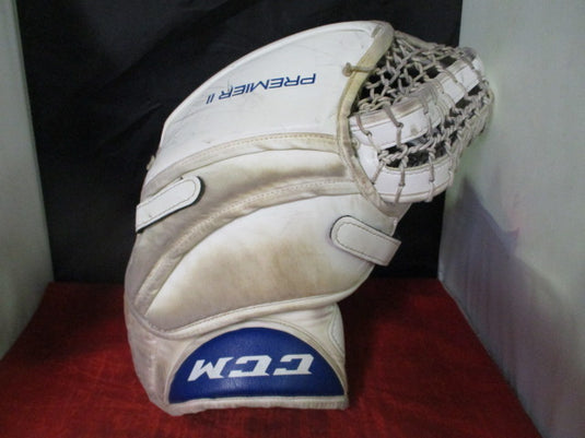 Used CCM Premier II Hockey Goalie Glove