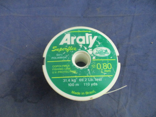 Used Araty Superflex Fishing Lines - 0,80 mm/0,40 mm/ 0,50 mm