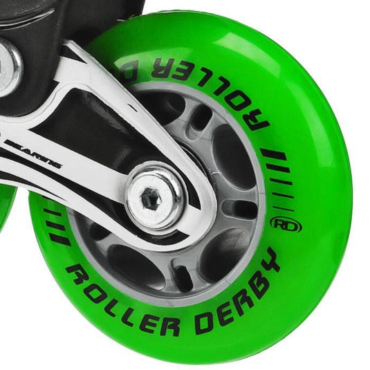 New Roller Derby Boys Ion 7.2 Adjustable Inline Skates Size 11-1