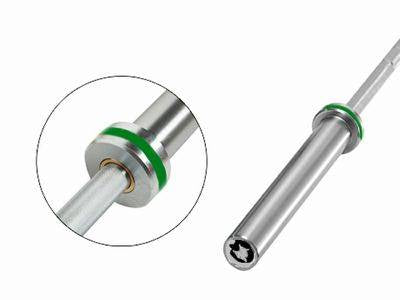 New Apollo Olympic Bar 8mm Bearing 1500lb Capacity 45lb