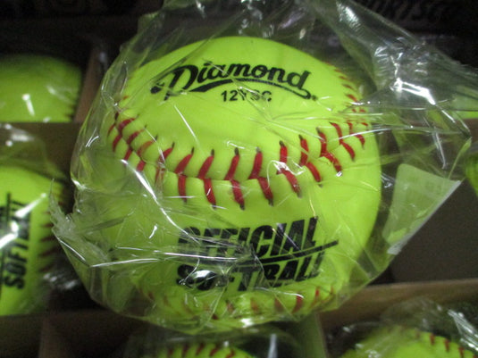 New Diamond 11YSC 12" Softball - 1 Dozen