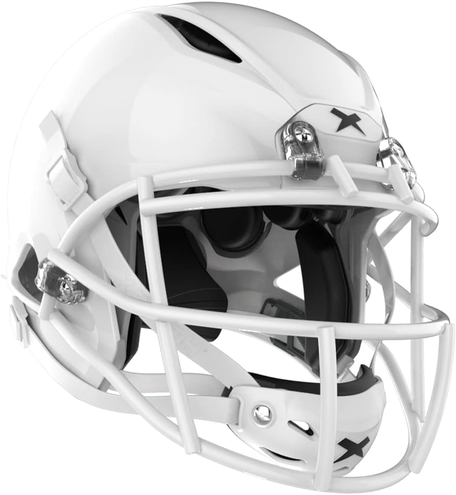 New Varsity Xenith Shadow Adaptive Fit Football Helmet White Medium XR cssportinggoods New Varsity Xenith Shadow Adaptive Fit Football Helmet White Medium XR cssportinggoods