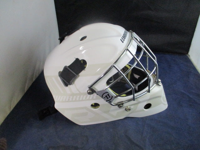 Load image into Gallery viewer, Used Warrior Ritual F1 Goalie Helmet Youth Size 0/Small
