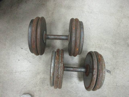 Used 55lb Dumbbells (Pair)