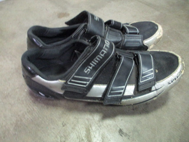 Load image into Gallery viewer, Used Shimano SPD SL Cycling Shoes Size 10.5
