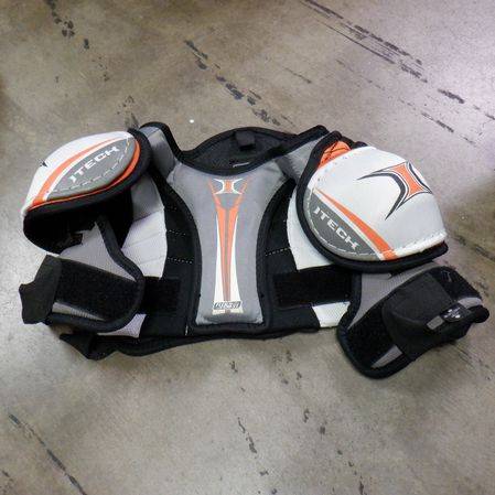 Used Itech Lil Rookie Hockey Shoulder Pads Youth Small