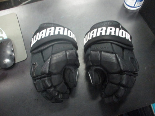 Used Warrior Covert QRE 10 Junior Hockey Gloves 11