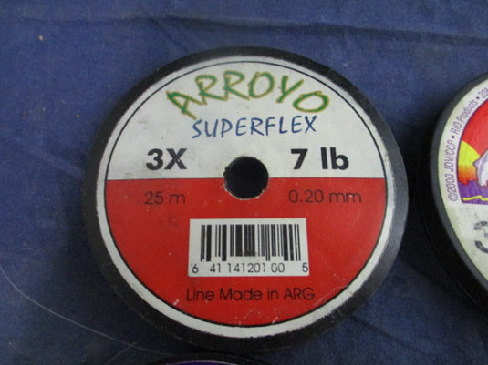 Used Assorted Fly Fishing Line - 6 count