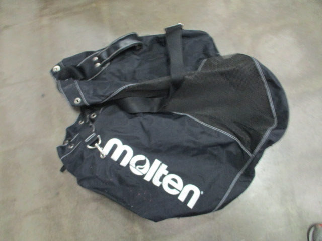 Load image into Gallery viewer, Used Molten Volleyball / Soccer Mesh Ball Bag Hold up to 12 Balls
