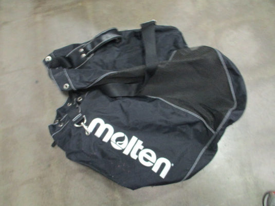 Used Molten Volleyball / Soccer Mesh Ball Bag Hold up to 12 Balls