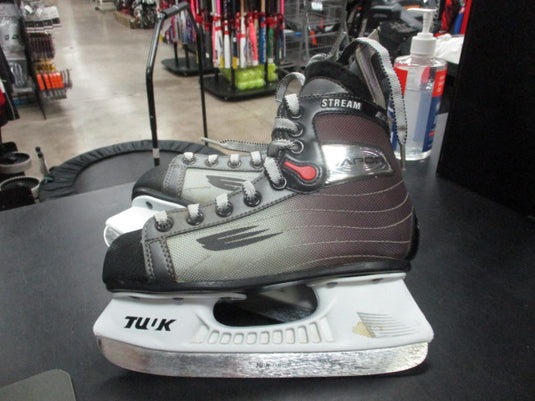 Used Bauer Vapor Stream Junior Hockey Skates Size 1EE
