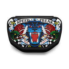 【新品】 BATTLE アメフト バックプレート Speed Freak New Battle Speed Freak Chrome Football Back Plate - Adult