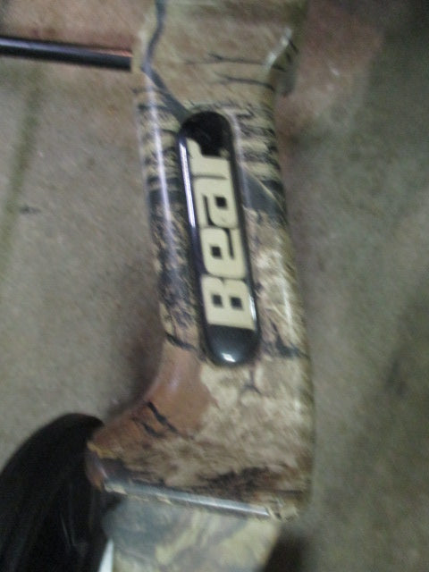 Used Bear Warrior III Compound Bow - missing cable slide