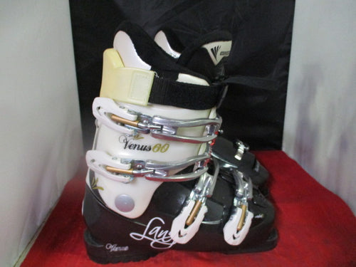 Used Lange Venus 60 Downhill Ski Boots Size 23.5