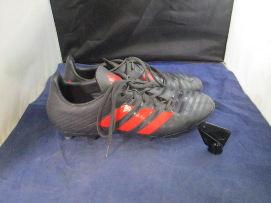 Used Adidas Malice SG Rugby Boots Adult Size 13.5 w/ tool