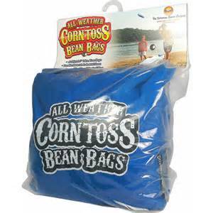 New All Weather Corn Toss Bags (Blue) - Set of 4