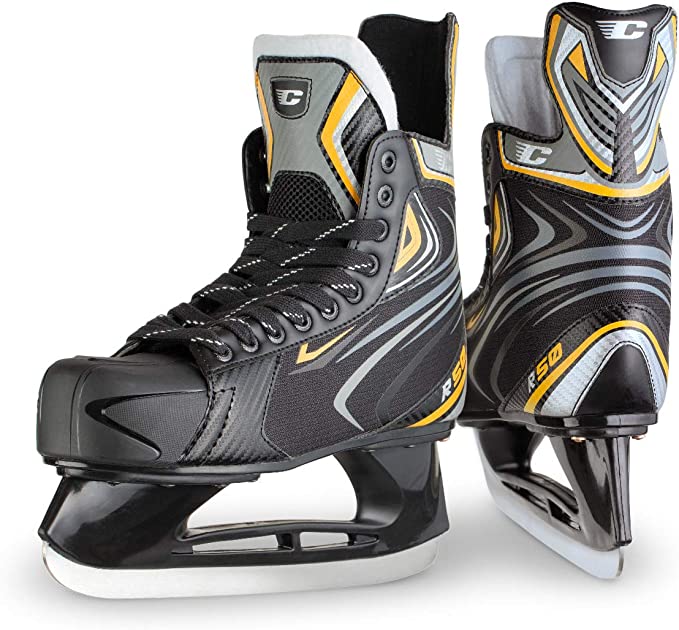New Canadian R50 Men's Ice Hockey Skates Size 12 – cssportinggoods