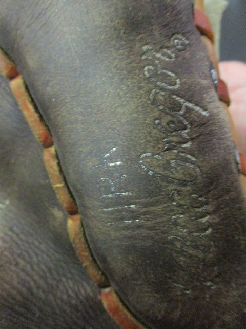 Vintage MacGregor Hank Aaron LH Leather Baseball Glove