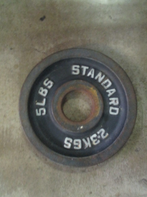 Used BFCO 2.5lb Olypmic Weight Plate
