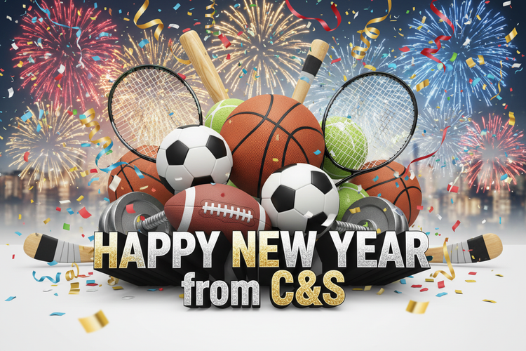 Happy New Year 2026! Let's Make It Amazing with C&S Sporting Goods!