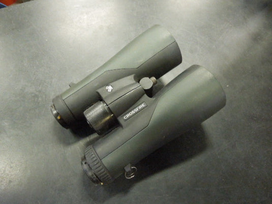 Used Damaged Vortex Crossfire HD Roof Prism Binoculars Missing Eye Cushions