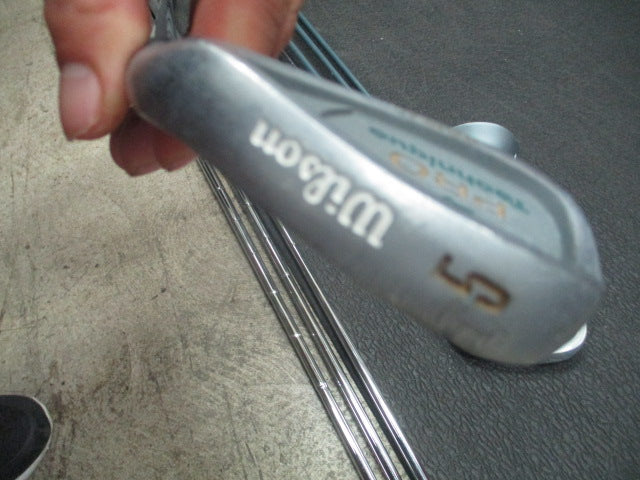 Load image into Gallery viewer, Used Wilson Pro Technique Iron Set 3-9, PW, Driver, 5 Wood, 3 Wood - RH
