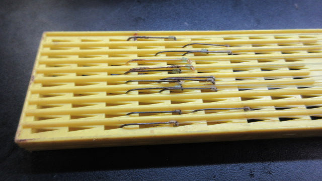 Load image into Gallery viewer, Used Vintage P &amp; K Everlast Tackle Caddy w/ Snelled Hooks
