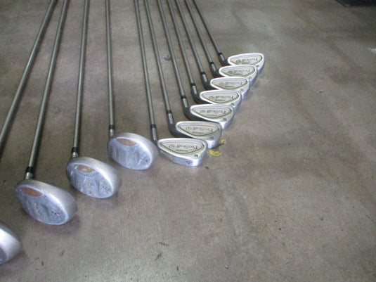Used Wilson Oversize Prostaff Ladies Set RH Graphite 4-PW 1,3,5,7 Woods