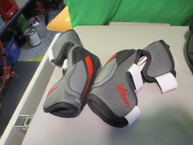 Load image into Gallery viewer, Used Bauer Lil' Sport Junior Medium Hockey Elbow Pads

